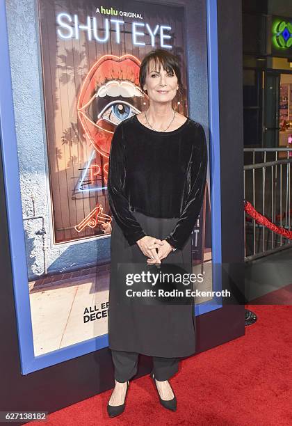 Actress Mel Harris attends the premiere of Hulu's "Shut Eye" at ArcLight Hollywood on December 1, 2016 in Hollywood, California.