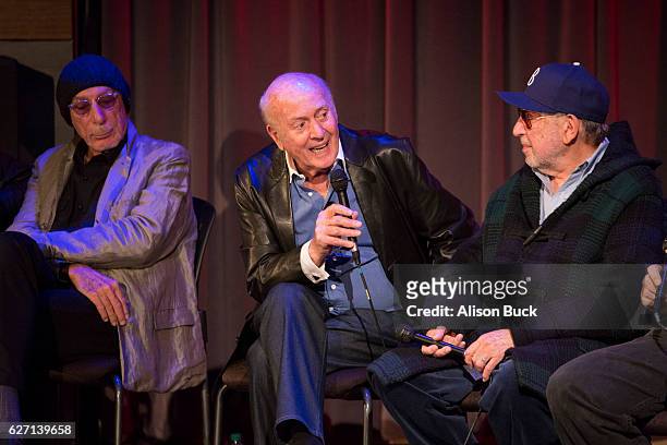 Songwriter Mike Stollers onstage during Bert Berns Event at The GRAMMY Museum on December 1, 2016 in Los Angeles, California.