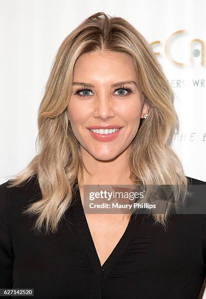 Charissa Thompson arrives at Caucus for Producers, Writers and Directors' 34th Annual Caucus Awards Dinner at Skirball Cultural Center on December 1,...