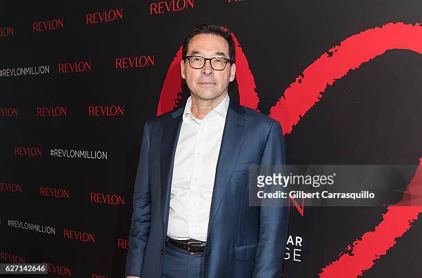 Revlon CEO Fabian Garcia attends Revlon's 2nd Annual Love Is On Million Dollar Challenge Finale Party at The Glasshouses on December 1, 2016 in New...