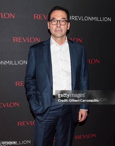 Revlon CEO Fabian Garcia attends Revlon's 2nd Annual Love Is On Million Dollar Challenge Finale Party at The Glasshouses on December 1, 2016 in New...