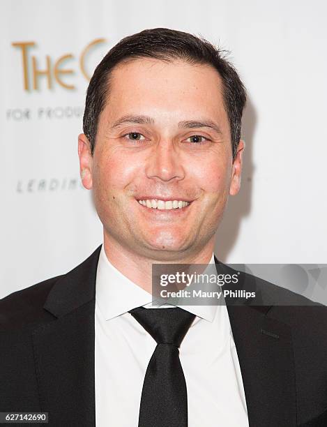 Justin Smith arrives at Caucus for Producers, Writers and Directors' 34th Annual Caucus Awards Dinner at Skirball Cultural Center on December 1, 2016...
