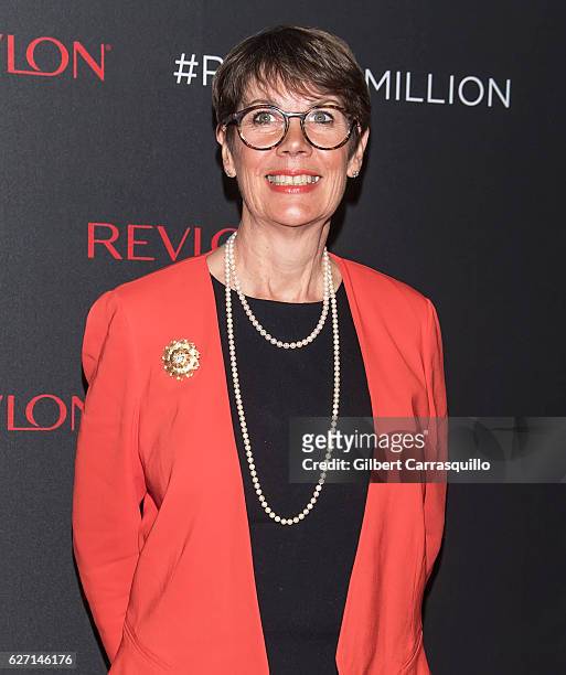 Chief Executive Officer and Director of Scientific Affairs Cancer Research Institute Dr. Jill O'Donnell-Tormey attends Revlon's 2nd Annual Love Is On...