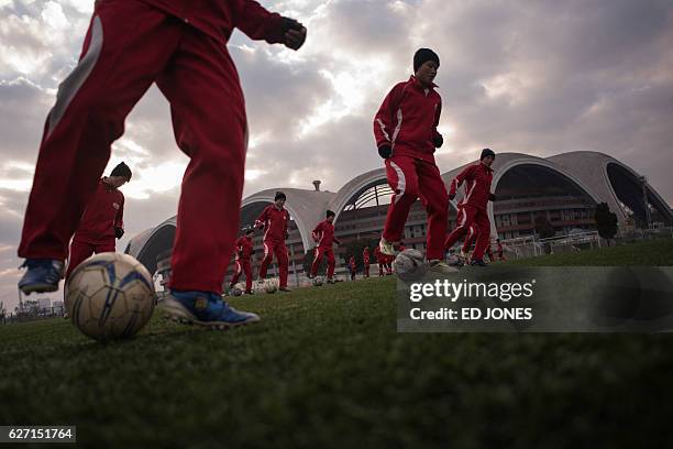Pyongyang Football Pyongyang International Football Academy Photos and Premium High Res ...