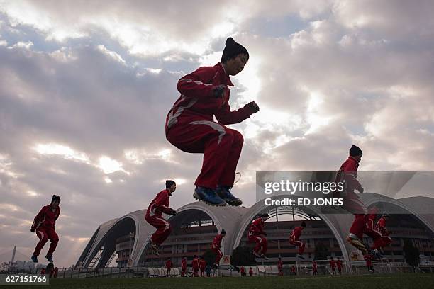Pyongyang Football Pyongyang International Football Academy Photos and Premium High Res ...