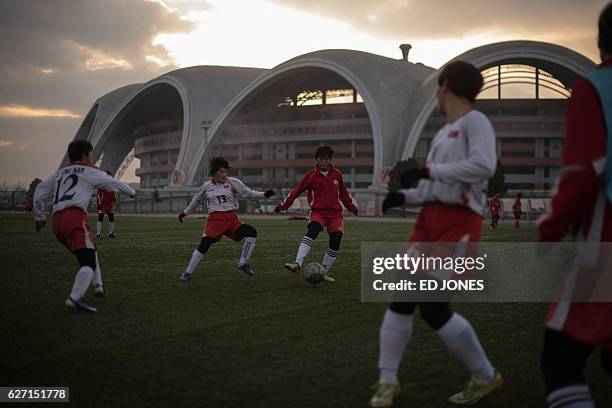 Pyongyang Football 24 Pyongyang International Football Academy Stock Photos, High-Res ...
