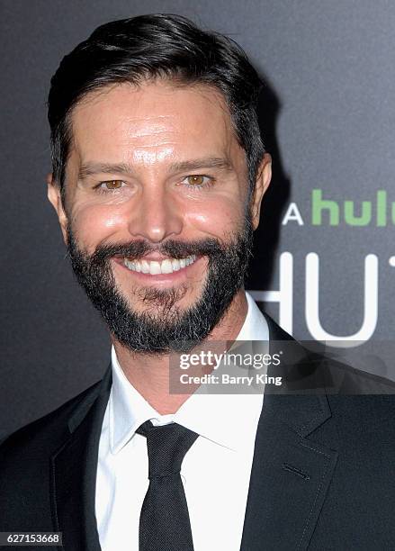 Actor Jason Behr attends the premiere of Hulu's 'Shut Eye' at ArcLight Hollywood on December 1, 2016 in Hollywood, California.