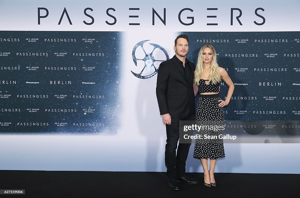 'Passengers' Berlin Photocall And Press Conference