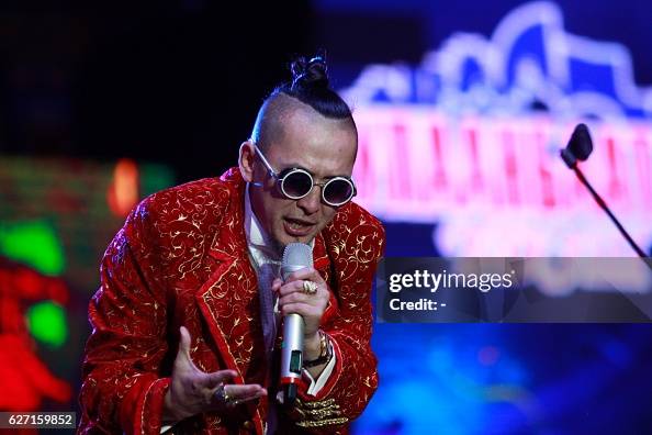Fla Mongolin Rapper This picture taken on July 11, 2016 shows Mongolian rapper... News ...