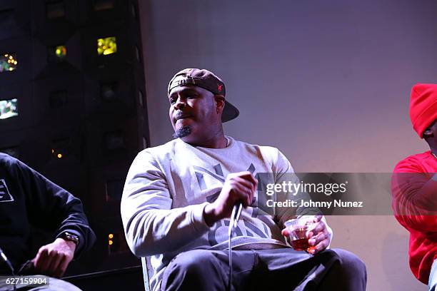 Sheek Louch attends the Rap Radar Podcast With The LOX at SOB's on December 1, 2016 in New York City.