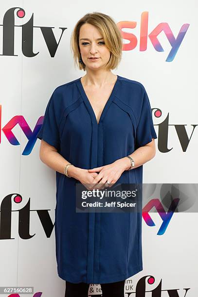 Laura Kuenssberg attends the Sky Women In Film & TV Awards at London Hilton on December 2, 2016 in London, England.