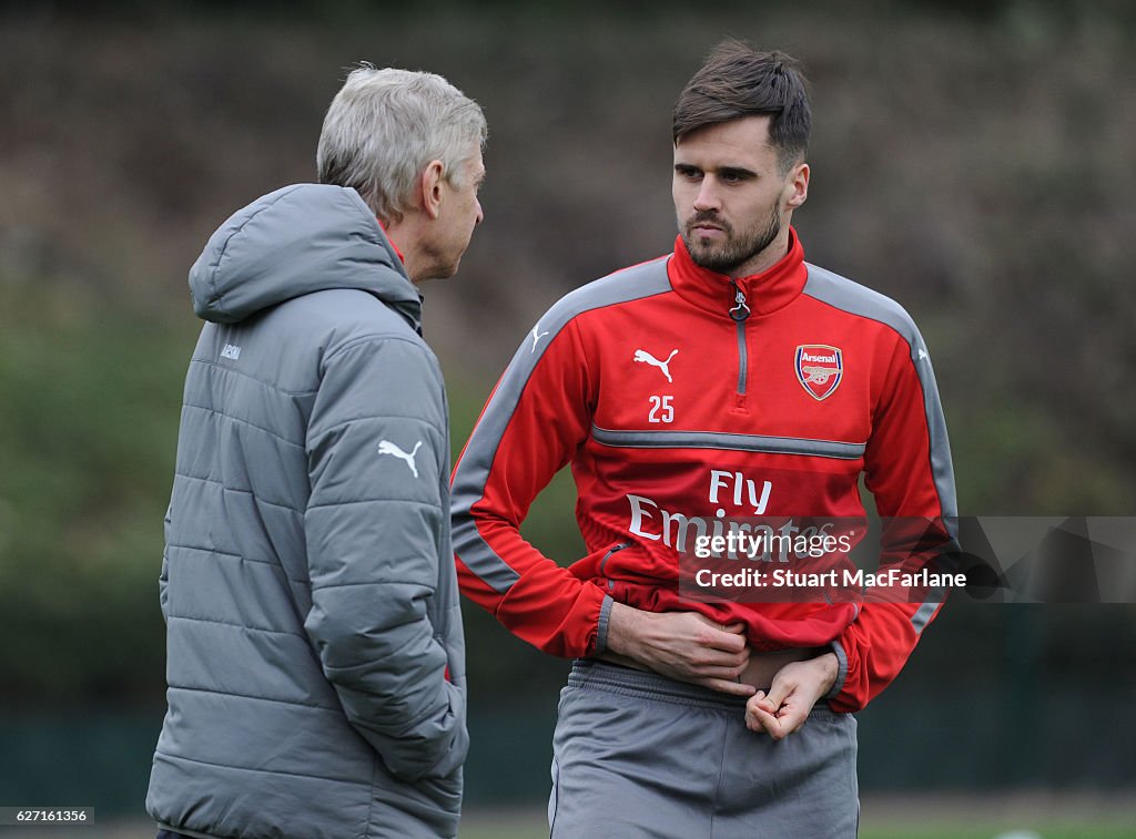 Arsenal Training Session