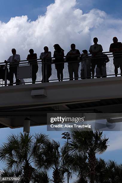 General view of fans at jetBlue Park during a Spring Training game between the Tampa Bay Rays and the Boston Red Sox on Friday, March 4, 2016 in Fort...