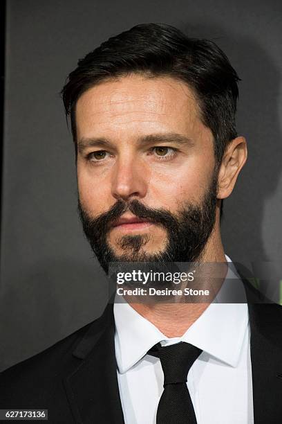 Jason Behr attends the premiere of Hulu's "Shut Eye" at ArcLight Hollywood on December 1, 2016 in Hollywood, California.