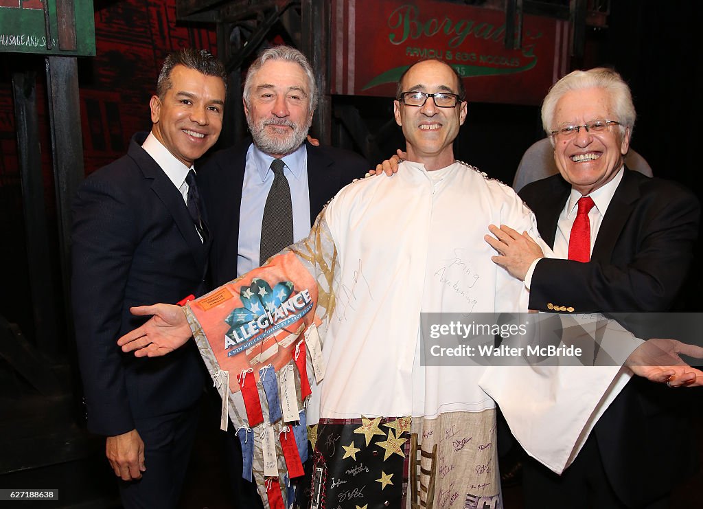 "A Bronx Tale" Broadway Opening Night - Arrivals & Curtain Call