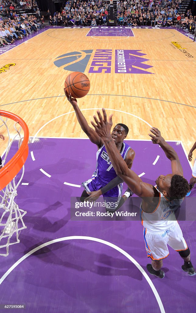 Oklahoma City Thunder v Sacramento Kings