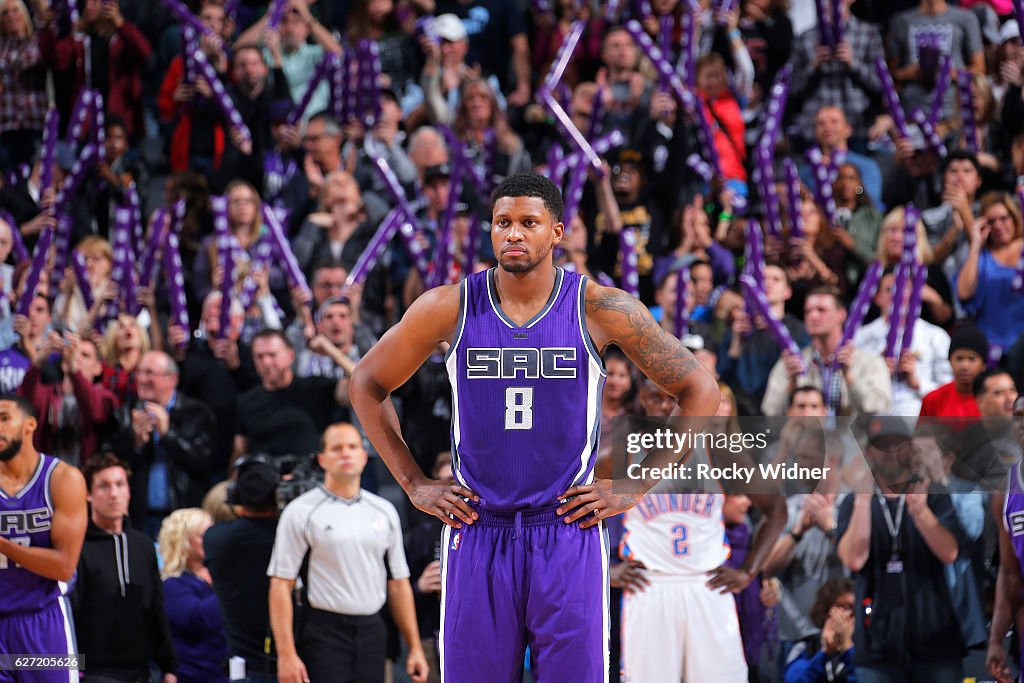 Oklahoma City Thunder v Sacramento Kings