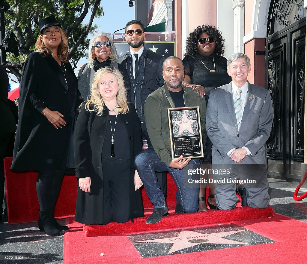 Lee Daniels Honored With Star On The Hollywood Walk Of Fame