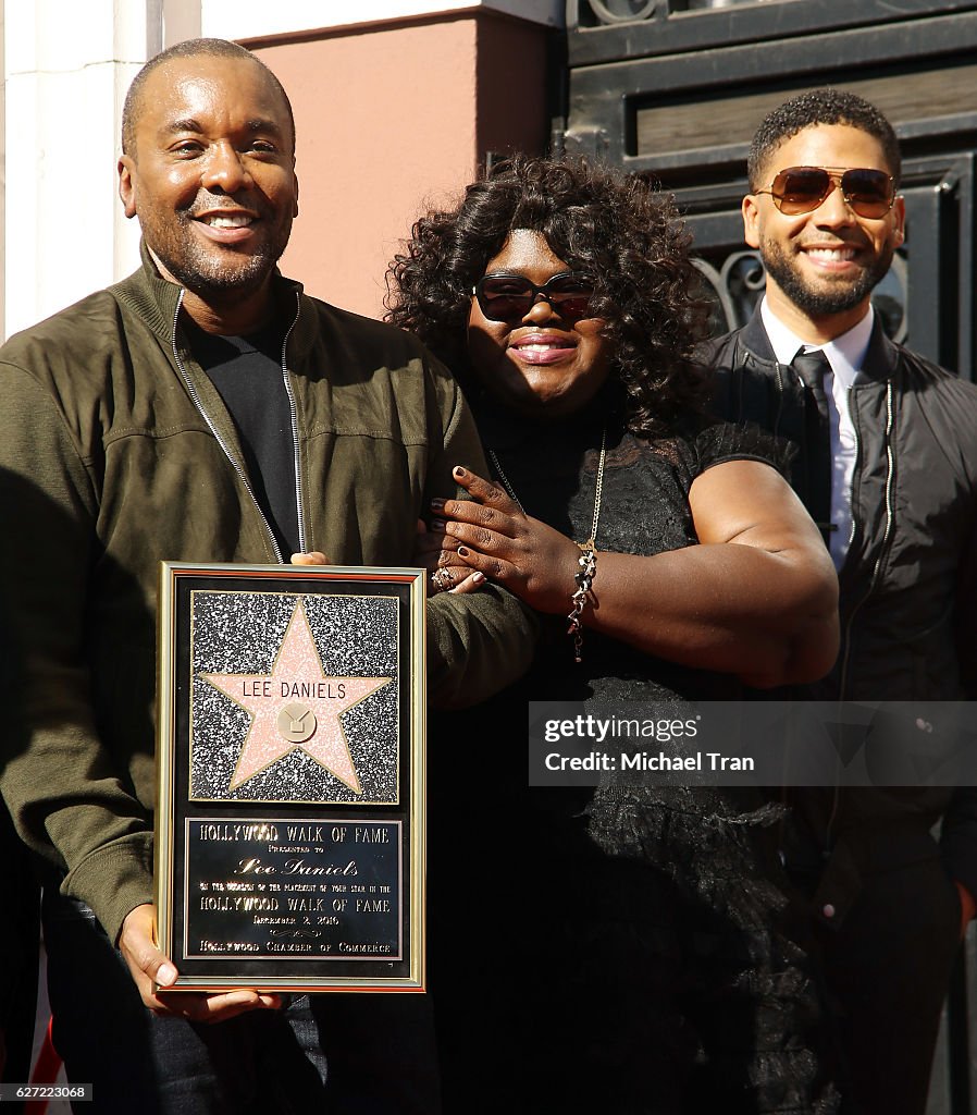 Lee Daniels Honored With Star On The Hollywood Walk Of Fame