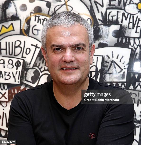 Hublot Ricardo Guadalupe attends Hublot Cocktail Reception With Artist Flore at Miami Design District on December 2, 2016 in Miami, Florida.