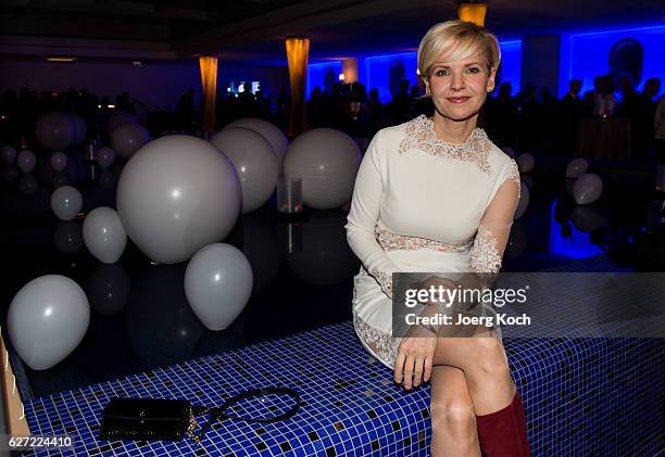 Andrea Kathrin Loewig during the ARD advent dinner hosted by the program director of the tv station Erstes Deutsches Fernsehen at Hotel Bayerischer...