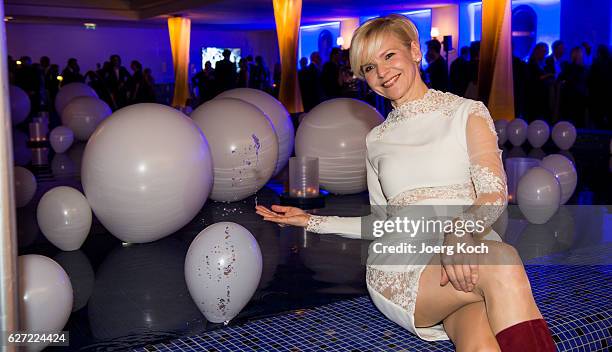 Andrea Kathrin Loewig during the ARD advent dinner hosted by the program director of the tv station Erstes Deutsches Fernsehen at Hotel Bayerischer...