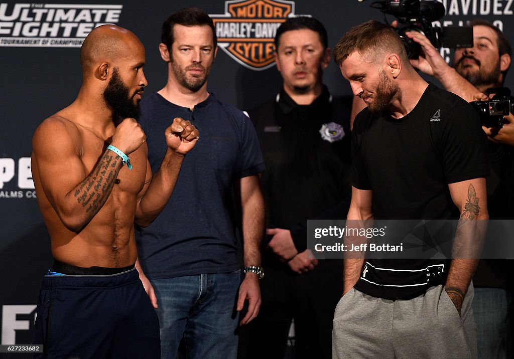 TUF Finale Weigh-in