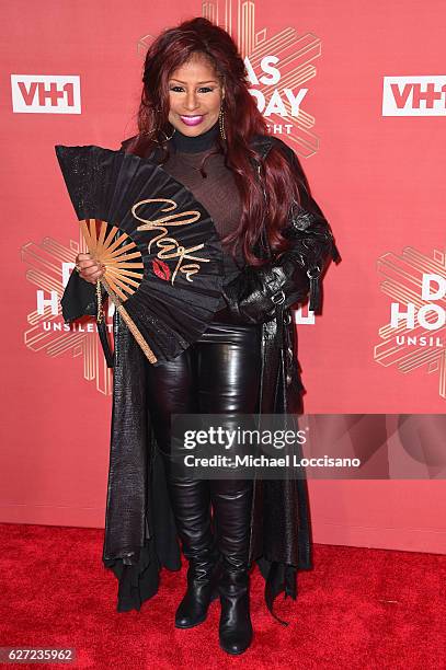 Chaka Khan attends the 2016 VH1's Divas Holiday: Unsilent Night at Kings Theatre on December 2, 2016 in New York City.