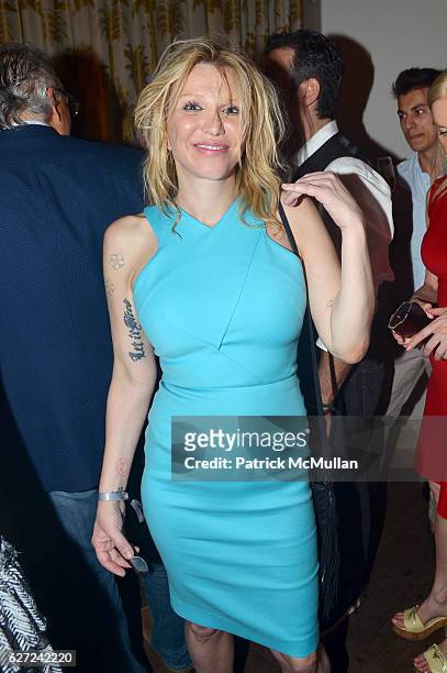 Courtney Love attends The Viewing of "CHARLIEWOOD" at FAENA Miami Beach, Presented by Barrett Barrera Projects and Charlie Le Mindu at Faena Theater...
