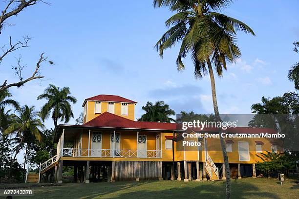 The main house of the birthplace of Fidel Castro, turned into a museum since 2000, on December 2nd in Biran, Eastern Province of Holguin, Cuba. Cubas...