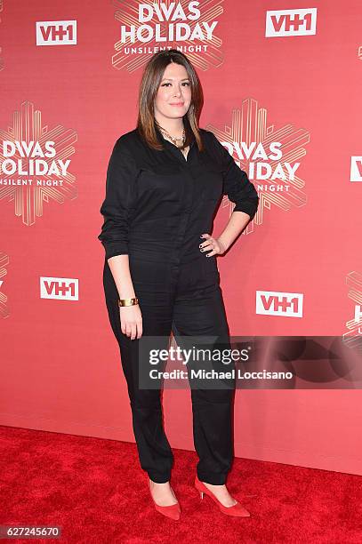 Michelle Collins attends the 2016 VH1's Divas Holiday: Unsilent Night at Kings Theatre on December 2, 2016 in New York City.