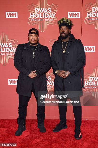 Van and Phor attend the 2016 VH1's Divas Holiday: Unsilent Night at Kings Theatre on December 2, 2016 in New York City.