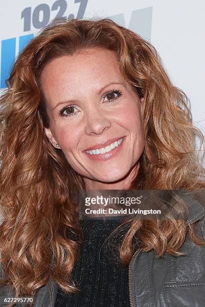 Actress Robyn Lively arrives at 102.7 KIIS FM's Jingle Ball 2016 at the Staples Center on December 2, 2016 in Los Angeles, California.