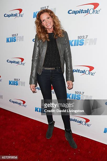 Actress Robyn Lively arrives at 102.7 KIIS FM's Jingle Ball 2016 at the Staples Center on December 2, 2016 in Los Angeles, California.