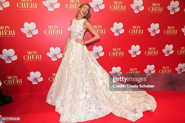 Giulia Siegel during the Mon Cheri Barbara Tag 2016 at Postpalast on December 2, 2016 in Munich, Germany.