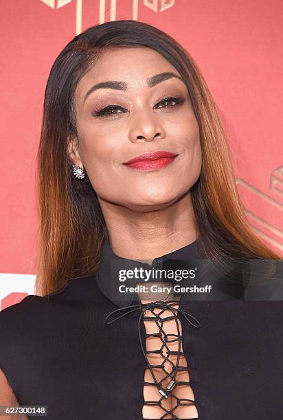 Reality TV personality Tami Roman attends the 2016 VH1's Divas Holiday: Unsilent Night concert at Kings Theatre on December 2, 2016 in the Brookyn...