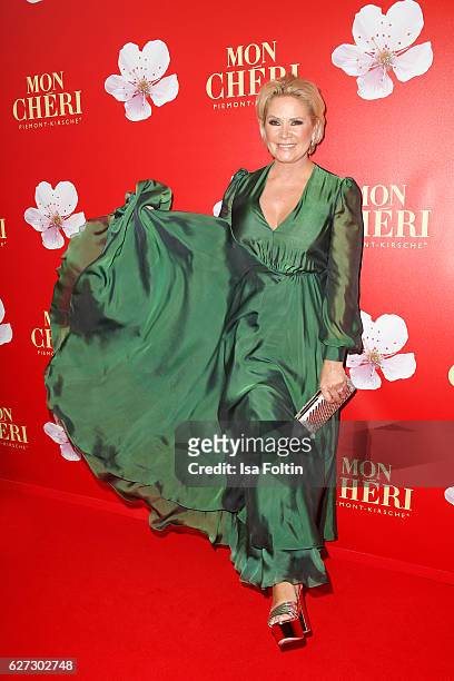 Claudia Effenberg attends the Mon Cheri Barbara Tag at Postpalast on December 2, 2016 in Munich, Germany.