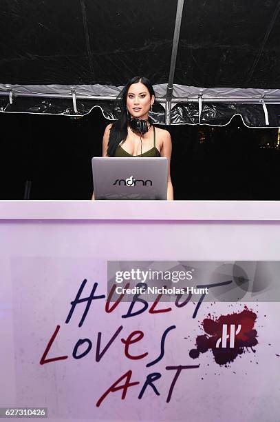 Michelle Pooch attends the Hublot after party on December 2, 2016 in Miami Beach, Florida.