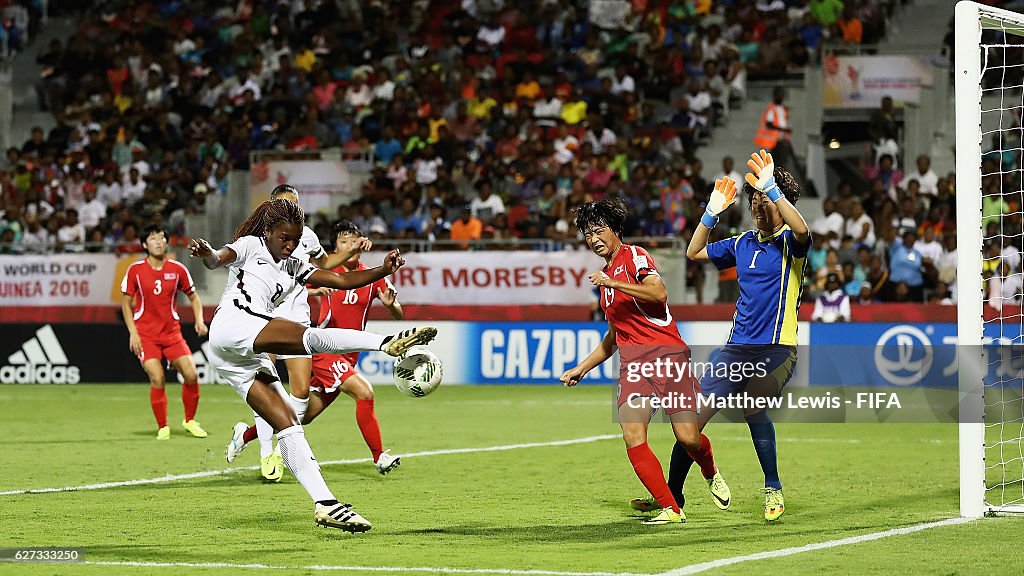 Korea DPR v France: Final - FIFA U-20 Women's World Cup Papua New Guinea 2016