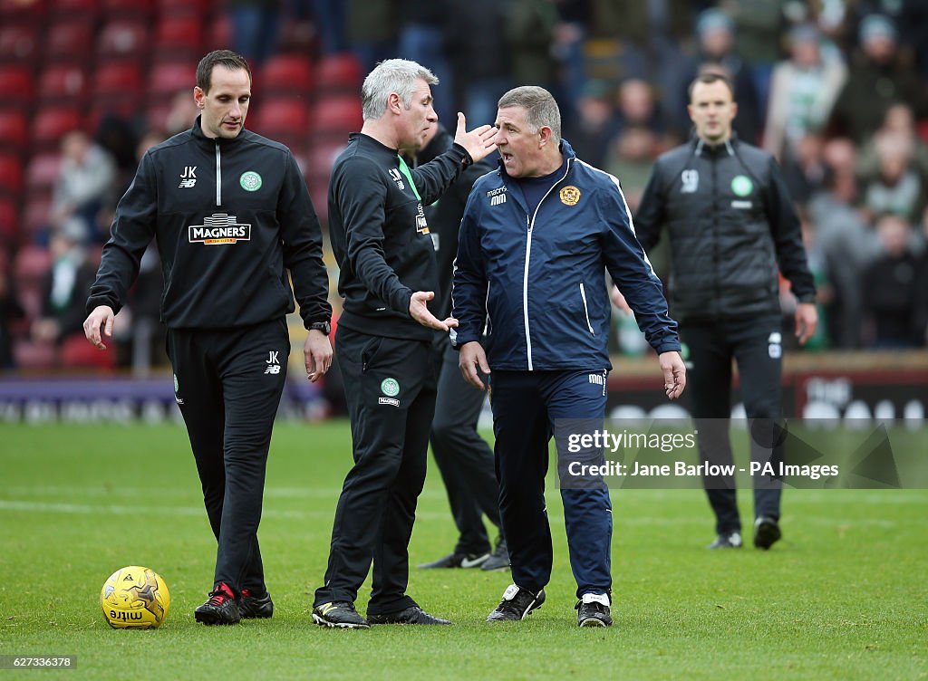 Motherwell v Celtic - Ladbrokes Scottish Premiership - Fir Park