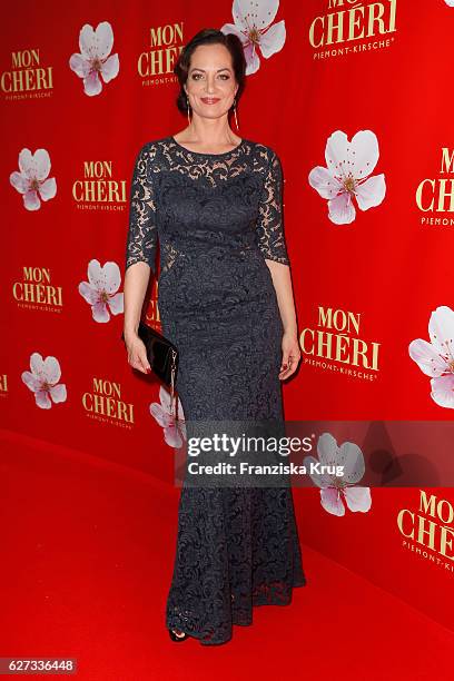 German actress Natalia Woerner attends the Mon Cheri Barbara Tag at Postpalast on December 2, 2016 in Munich, Germany.