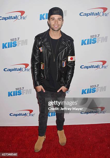 Rapper Jake Miller attends 102.7 KIIS FM's Jingle Ball 2016 at Staples Center on December 2, 2016 in Los Angeles, California.