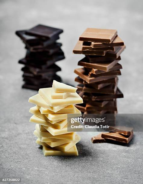 chocolate - chocolat blanc photos et images de collection