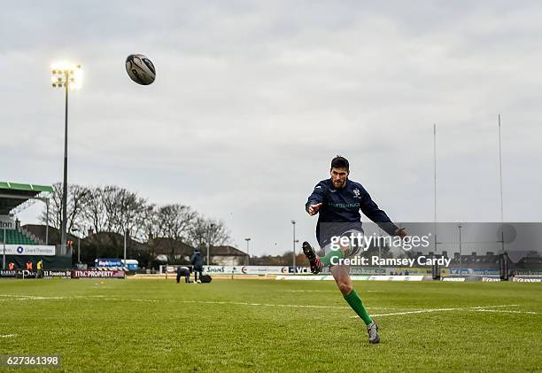 Galway , Ireland - 3 December 2016; Ian McKinley of Treviso ahead of the Guinness PRO12 Round 10 match between Connacht and Benetton Treviso at The...