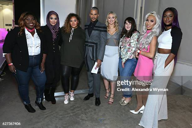 Chanel Boateng, Amena, Gracie F Victory, Jay Manuel, Iskra Lawrence, Naomi Pike, Marc Zapanta and Justine Skye attend Beautycon Festival London 2016...