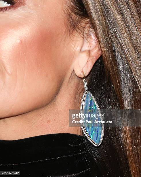 Reality TV Personality Kyle Richards ,Jewelry Detail, attends the premiere party for Bravo Networks' "Real Housewives Of Beverly Hills" Season 7 at...