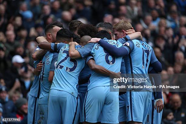 Manchester City celebrate the first goal against Chelsea A78Q3807.jpg