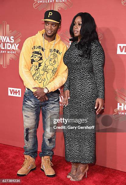 Rappers Papoose and Remy Ma attend the 2016 VH1's Divas Holiday: Unsilent Night concert at Kings Theatre on December 2, 2016 in the Brookyn borough...