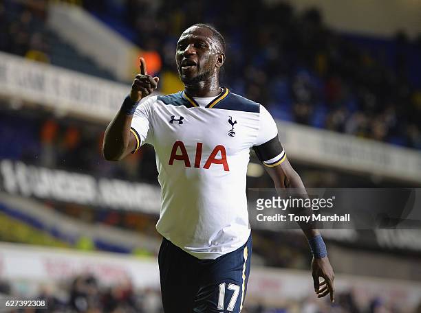 Moussa Sissoko of Tottenham Hotspur during the Premier League match between Tottenham Hotspur and Swansea City at White Hart Lane on December 3, 2016...