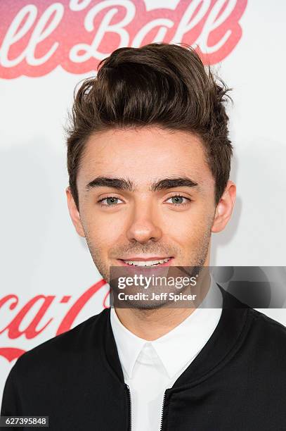 Nathan Sykes attends Capital's Jingle Bell Ball with Coca-Cola on December 3, 2016 in London, United Kingdom.